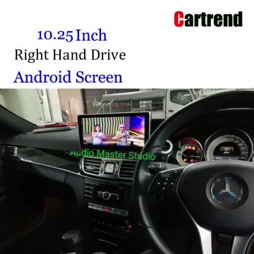 Android tablet for RHD Mercedes-Benz E Class 13-18