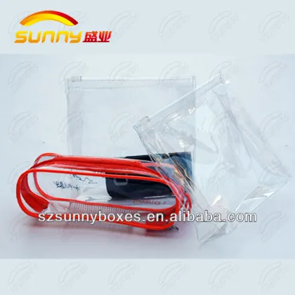 Plastic pvc swimwear bag