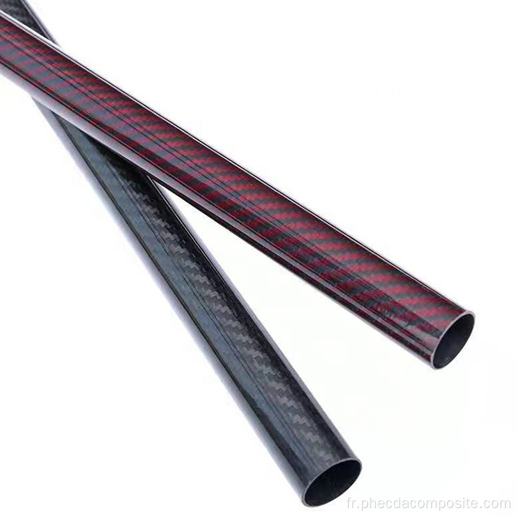 Tubing tubulaire tubo de fibra de carbone
