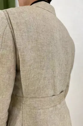 Three‑Piece Linen Wilderness Rhythm Suit