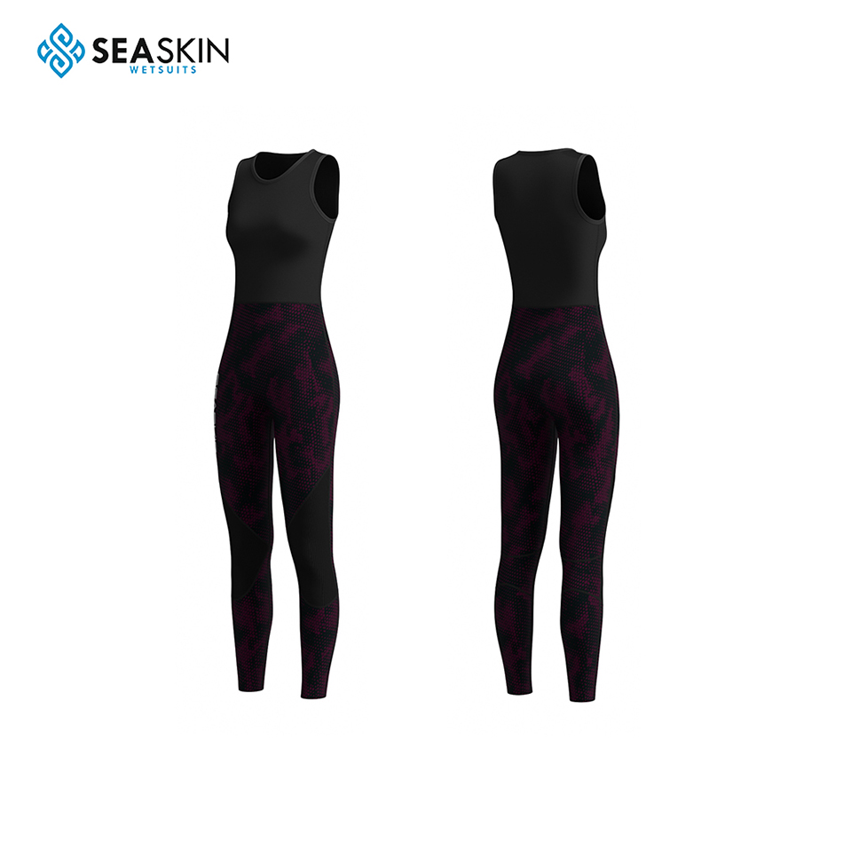 Seaskin Popular Long John Neoprene Wetsuit pour les femmes