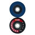 Disco flap de zircônia azul para acabamento de solda