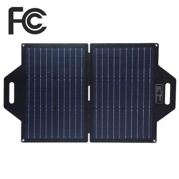 Foldable Waterproof Solar Panel 50W/60W/100W USB for Portable Power Station
