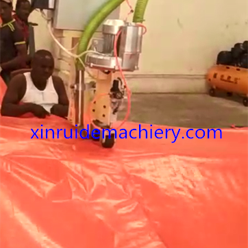HF Multi-Functions Single Head Welding Machine for PVC and PE Tarpaulin Production Line