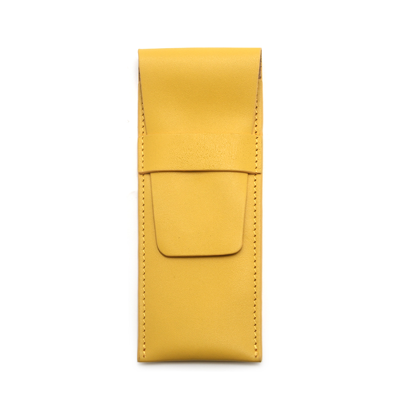 Custom Logo Waterproof Leather Watch Pouch for Travel