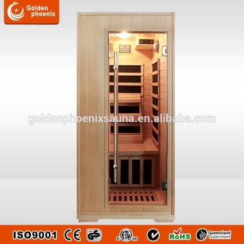 Xuzhou Factory Supply Solid wooden sauna room Customized sauna infrared L1V