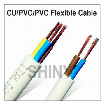 PVC  flexible cu conductor 3182Y EN50525  RVV IEC60227 electric wire
