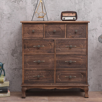 Industrial Vintage Furniture Chest Drawers Nordic