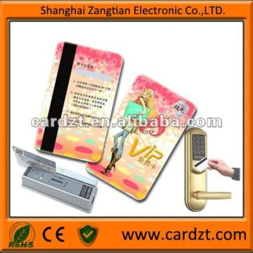 blank magnetic and chip cards like 125khz em4305 card