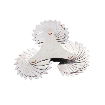 UNC UNF Bolt Screw Pitch Gauge - 55-60 Degrees TPI Inspector