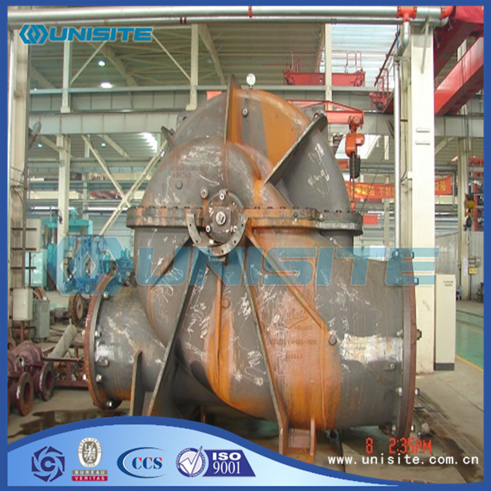 Sand suction steel dredge pump