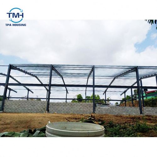 China Foshan Factory Metal Sheet Mauritius Steel Prefab House คุณภาพสูง