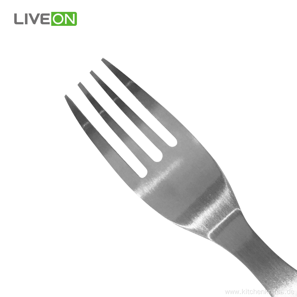 Wooden Handle Steak Knife and Fork for Restaurants