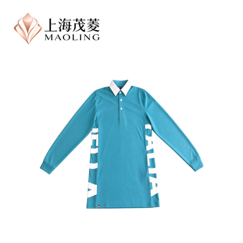 Polo con tapeta de botones y cuello para hombre con estilo