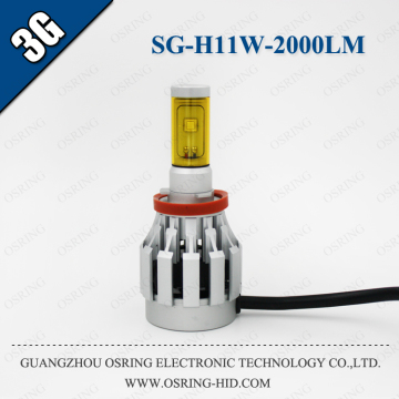 OSRING New Arrivals 25W 2000LM H11 LED Auto Headlight