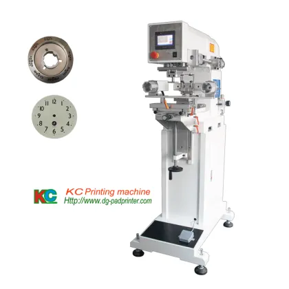 Servo Automatic pad printer with pad clean syetm