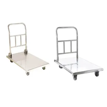 Good Price High Quality Stainless Steel Heavy Duty Hand Trolley Truck Platform Trolley
