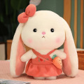 Strawberry rabbit plush toy