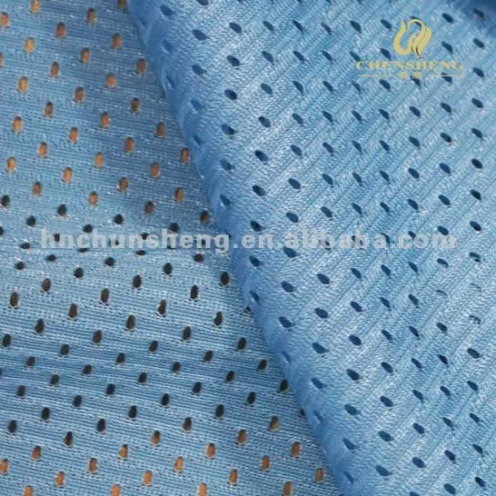 Light Bule 100% Polyester 11x1 Mesh Sofa Fabric
