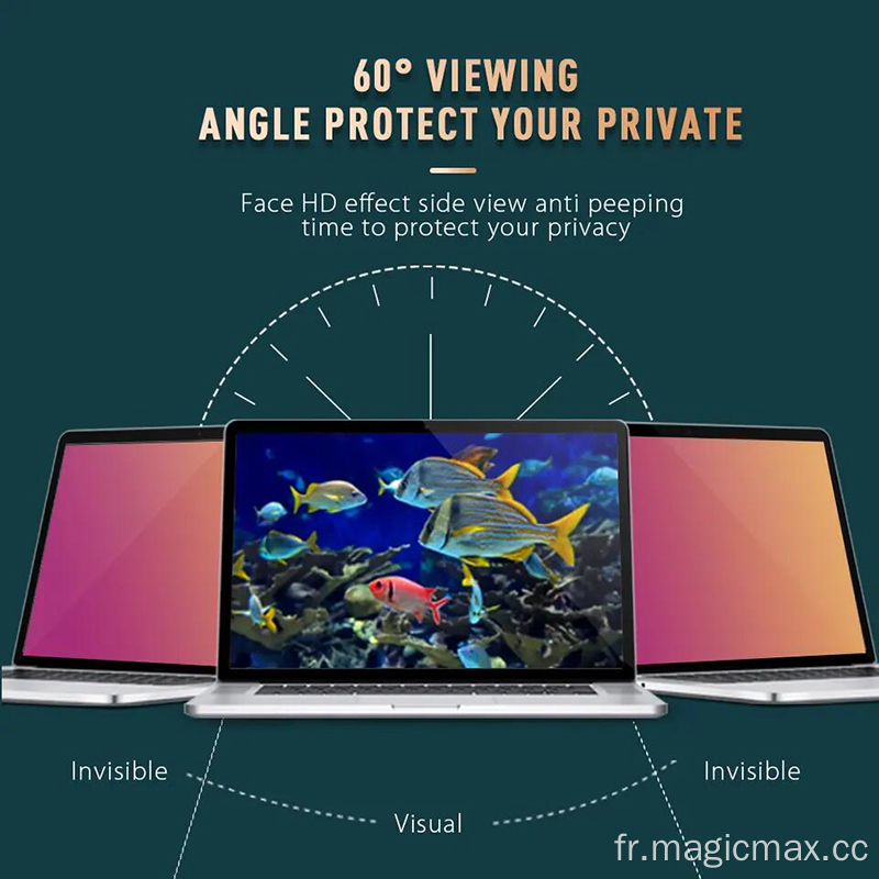 Meilleur écran de confidentialité informatique Filtre de confidentialité d'or