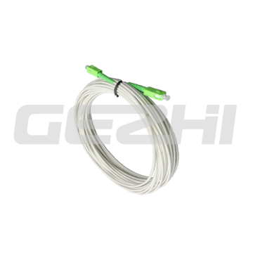 Wasserdichte gepanzerte ftth patchcord 3m duplex om3 jumper