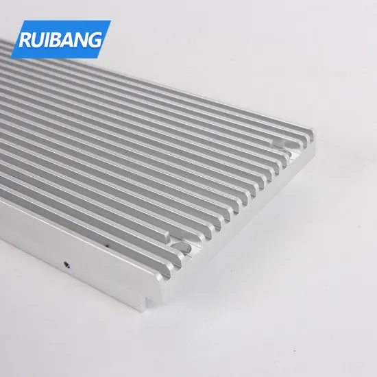 Custom made 25mm electronic heat sink CNC Machining Service Extrusion Aluminum LED Heatsink
