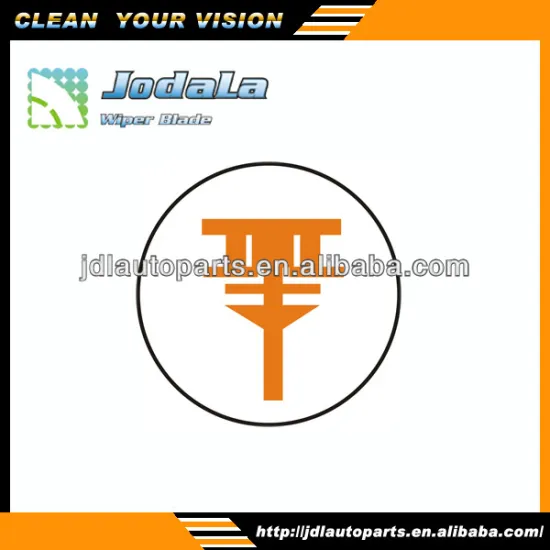 wiper refill rubber with stainless spring buckle