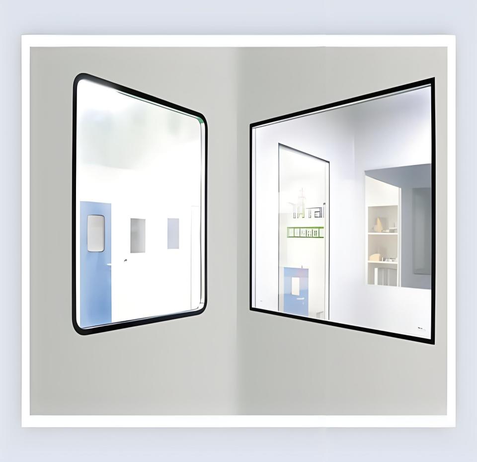 Stainless steelframe hollow double clean windowWrap window frame type1 (1)