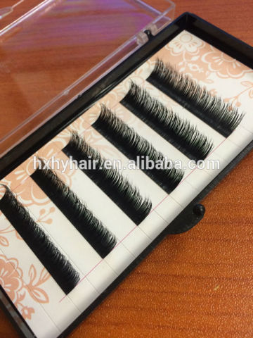 Top quality 100% siberian real mink fur eyelash extensions hot sellig silky lashes