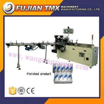 WD-SPZ-TB 350 High speed bar type handkerchief tissue out packaging machine