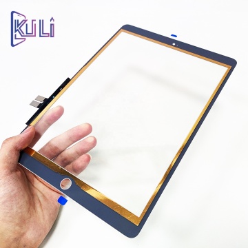Kuli Panel Flat Gold Edge OCA para iPad 10.2 \ "2019 7th Gen LCD Digitizer Touch Screen