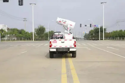 Pickup trucks for disinfection and water spraying