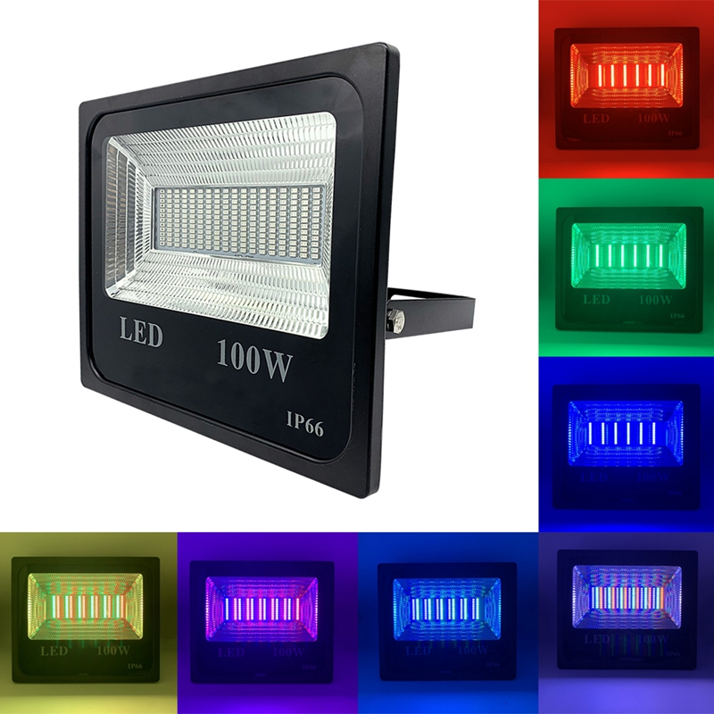 Solar Led Flood Light Rgb Color