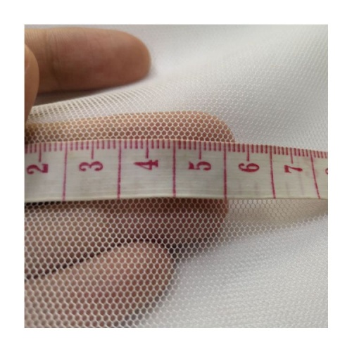 Casual 50D Polyester Knit Mesh Net Dress Fabric