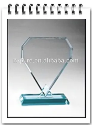 Blank Crystal Trophy,Jade glass trophy crystal trophy