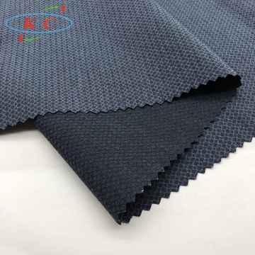 Nylon 4 Way Stretch Diamond Ripstop Dobby Cationic Melange Waterproof Soft Fabric for Golf Running Pant