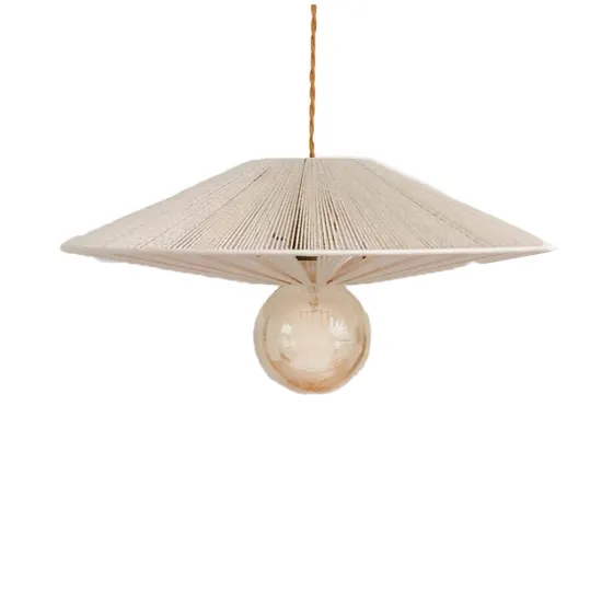 China Factory Customized Traditional Modern Iron Fabric Fancy Light Ceiling Chandelier