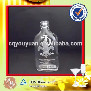 Empty cognac glass bottle 200ml for sale