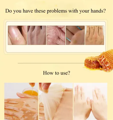 OEM Cosmetic Hand Peeling Mask - Dead Skin & Cuticles Remover Hand & Foot Mask