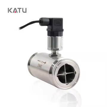KATU Stainless Steel Waterproof Electronic Digital Turbine Fuel Flow Meter