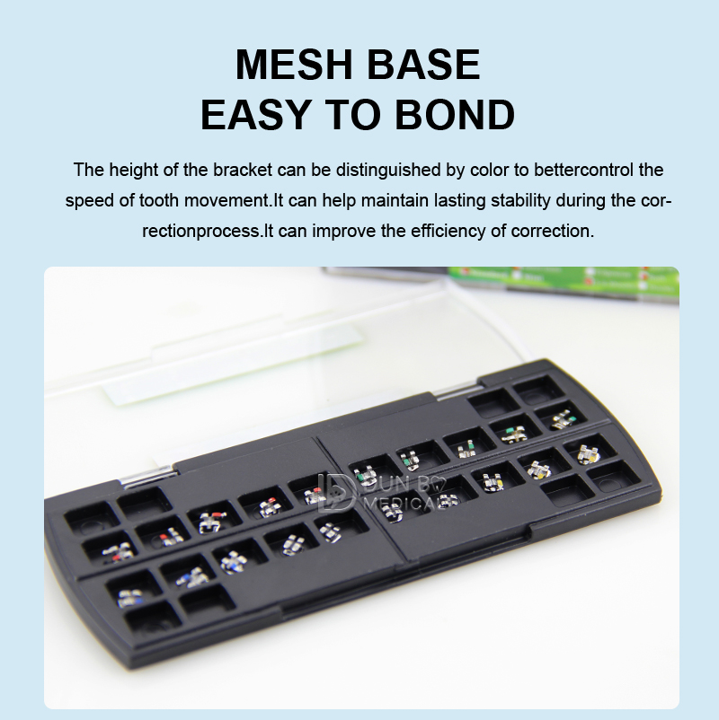 Green box orthodontic bracket