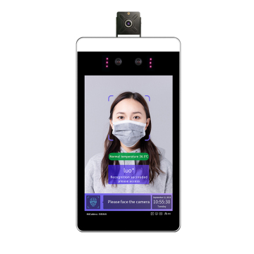 8 Inch Intelligent Face Recognition Temperature Measurement Terminal: Advanced Access Control Solution