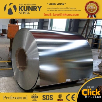 Tinplate bright surface for macking square oil cans.