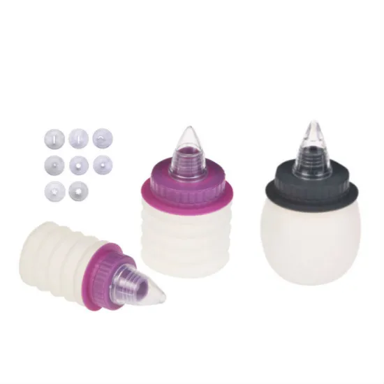 Silicone Cake Decorating Supplies and Tools: Bottles for Cakes and Cupcakes