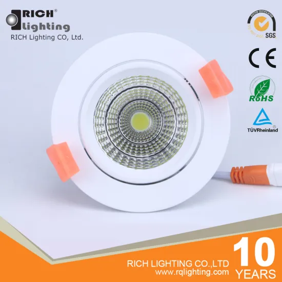 Feshionalbe design 12W recessed led ceiling light spot lamp 230V