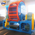 Scrap waste car truck recycling tyre shredding machine