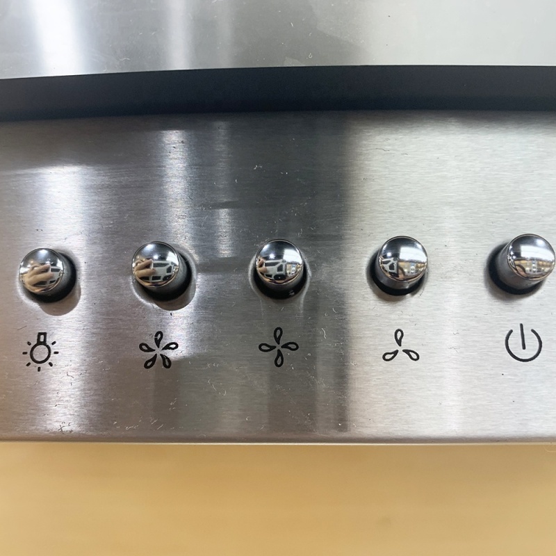 SS Filter 90cm ETL Certificate Hot Sale North America Type Touch Control Kitchen Appliance Range Hood