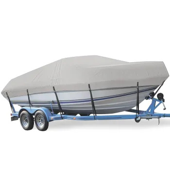Factory Price Waterproof Trailer Boat Cover - Heavy Duty All Weather Tarp
