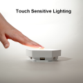 Dokunma sensörü manyetik LED altıgen ışık