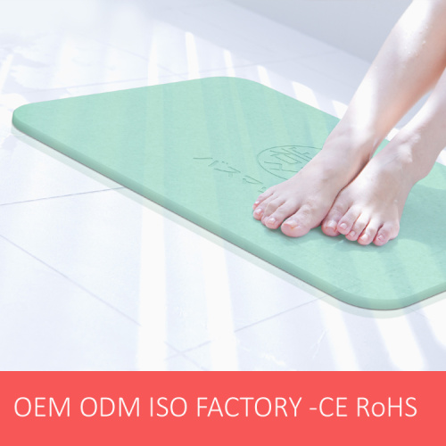 Healcier HOT Sell Water Drying Diatomite Bath Mat